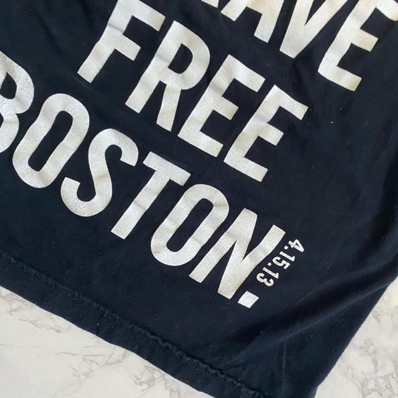 Boston Marathon black muscle tank top s - Picture 3 of 8